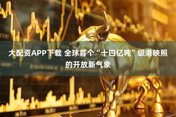大配资APP下载 全球首个“十四亿吨”级港映照的开放新气象