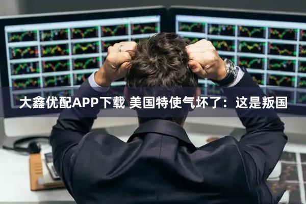 大鑫优配APP下载 美国特使气坏了：这是叛国